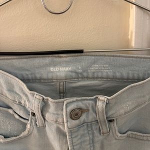 Old Navy Extra High-Rise Sky-Hi Straight Jeans